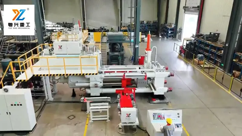 Prensa de extrusión de aluminio de 2200T